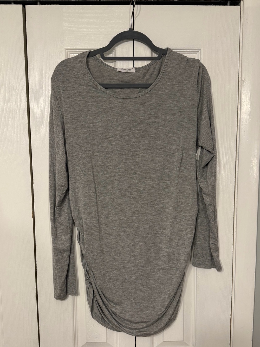 Bearsland - Maternity Shirt Long Sleeve - Gray XL